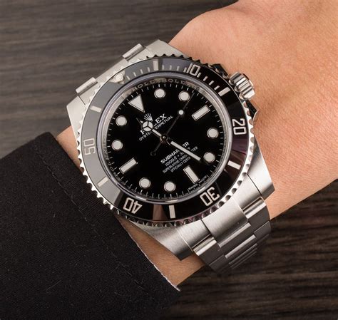 rolex dateless submariner|rolex submariner 114060 no date.